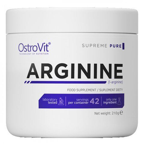 OstroVit Supreme Pure Arginine 210 g Natural (Островіт Супрім Чистий Аргінін) 802908 фото