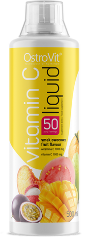 OstroVit Vitamin C 1000 Liquid 500 ml (Островіт Рідкий Вітамін C) 599696 фото