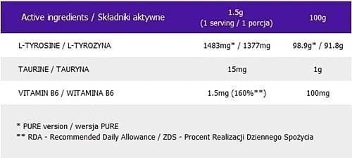 OstroVit Tyrosine 210 g Pure (Островит Тирозин Чистый) 392032 фото