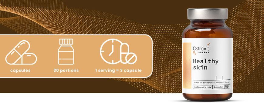 OstroVit Pharma Healthy Skin 90 капсул (Островит Здоровая Кожа) 970195 фото