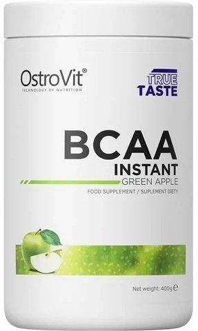 OstroVit BCAA Instant 400 g Green Apple (Островит ВСАА Растворимый Зеленое яблоко) 390717 фото