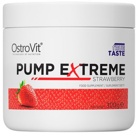 OstroVit Pump Extreme 300 g Strawberry (Островіт Памп Екстрим Клубніка) 1186988 фото