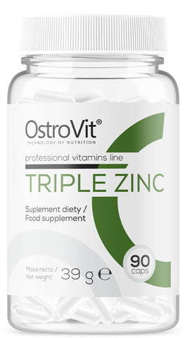 OstroVit Triple Zinc 90 капсул (Островіт Потрійний Цинк) 970202 фото