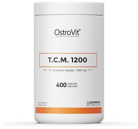 Ostrovit T.C.M. 1200 400 капсул три креатин малат (Островит Т.К.М.) 785070 фото