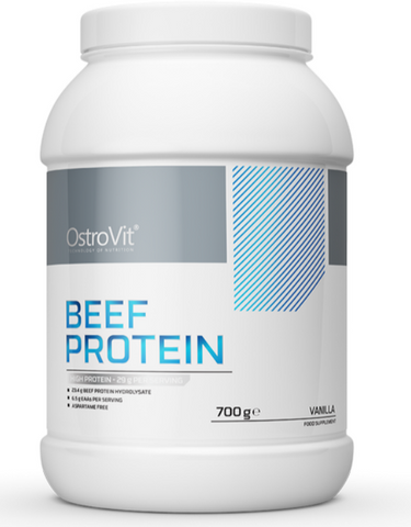 OstroVit Beef Protein 700 g Vanilla (ОстроВіт Протеїн з яловичини Ваніль) 1161114 фото