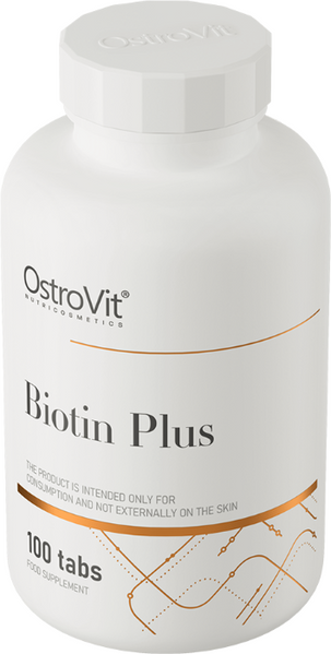 OstroVit Biotin Plus 100 таблеток (Островит Биотин Плюс) 819021 фото