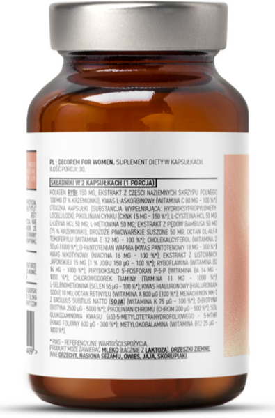 OstroVit Pharma Decorem For Women 60 капсул (Островіт Фарма Декорем Для Жінок) 1114678 фото
