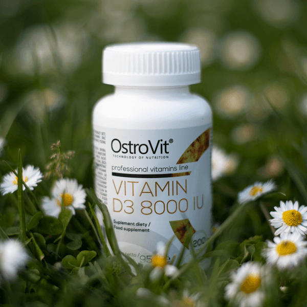 OstroVit Vitamin D3 8000 IU 200 таблеток (Островіт Вітамін D3) 970206 фото
