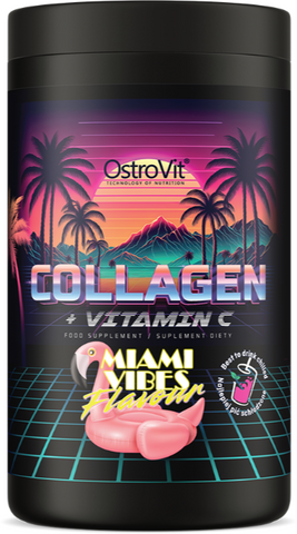 OstroVit Collagen + Vitamin C 400 g Miami Vibes (ОстроВіт Колаген + Вітамін C Miami Vibes) 1186997 фото