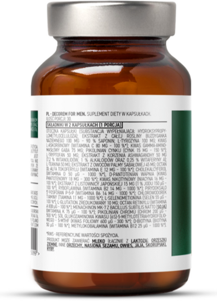 OstroVit Pharma Decorem For Men 60 капсул (Островіт Фарма Декорем Для Чоловіків) 1114679 фото
