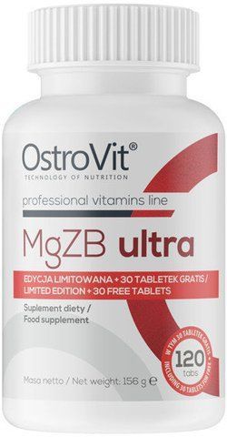 OstroVit MgZB Ultra 120 таблеток (Островіт MgZB Ультра) 512661 фото