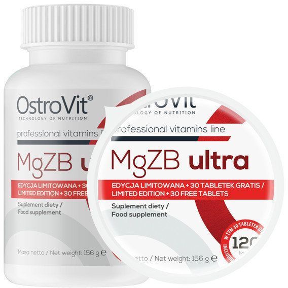 OstroVit MgZB Ultra 120 таблеток (Островит МЗБ Магний с Цинком) 512661 фото