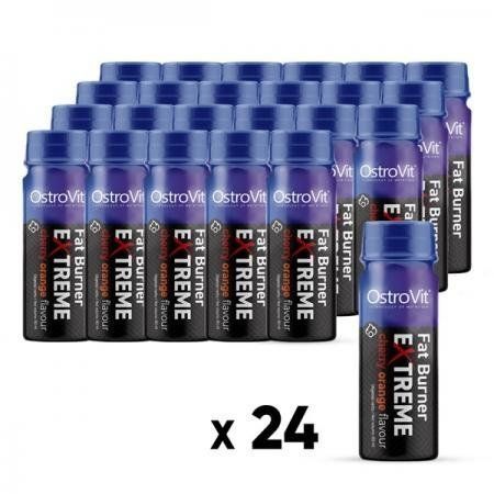 OstroVit Fat Burner Extreme 24x80 ml Cherry Orange (ОстроВіт Жироспалювач Екстрім) 970787 фото