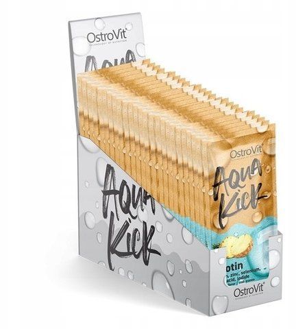 OstroVit Aqua Kick Biotin зі смаком ананаса 24х10 г (ОстроВіт Aqua Kick Біотин Ананас) 936552 фото