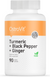 OstroVit Turmeric + Black Pepper + Ginger 90 таблеток (Островіт Куркума + Чорний Перець + Імбир) 1072894 фото 1