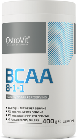 OstroVit BCAA 8-1-1 400 g Lemon (Островит ВСАА Лимон) 433329 фото