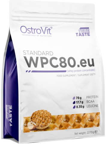 OstroVit Standard WPC80.eu 2270 g Apple Pie (Островіт Протеїн Стандарт Яблучний Пиріг) 392005 фото