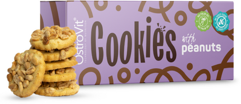 OstroVit Cookies with Peanuts 125 g (ОстроВіт Печиво з арахісом) 1161131 фото
