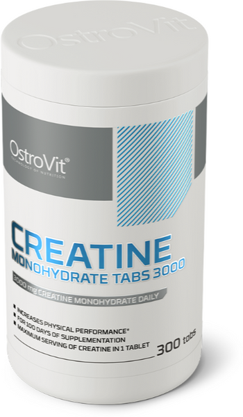 OstroVit Creatine Monohydrate 300 таблеток (Островит Креатин Моногидрат) 1161136 фото