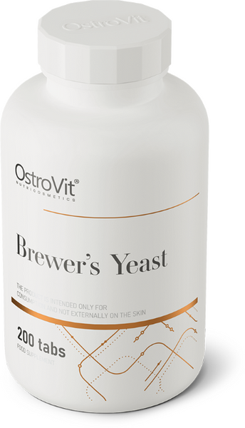 OstroVit Brewer's Yeast 200 таблеток (ОстроВіт Пивні дріжджі) 1072830 фото