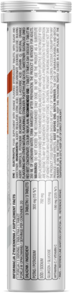 OstroVit Electrolyte 20 шипучих таблеток смак апельсин (ОстроВіт Електроліт Апельсин) 1072838 фото