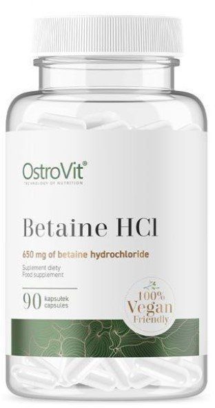 OstroVit Betaine HCL 90 капсул (ОстровитБетаина гидрохлорид) 1000893 фото