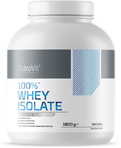 OstroVit 100% Whey Isolate 1800 g Natural (Островит Изолят сывороточного протеина Естественный) 1161097 фото