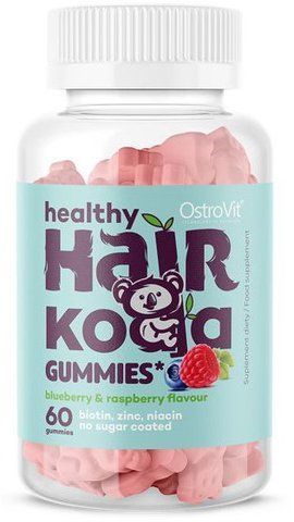 OstroVit Healthy Hair Koala Gummies 60 желейок (Островіт Коала) 970187 фото