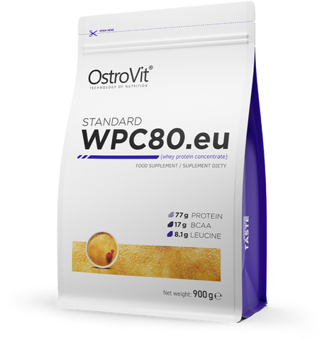 OstroVit Standard WPC80.eu 900 g Creme Brulee (Островіт Протеїн Стандарт Крем Брюле) 403066 фото