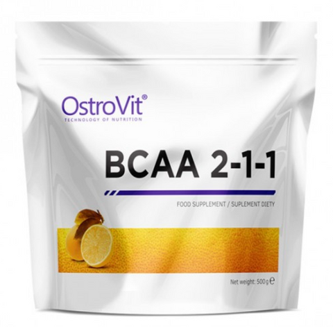 OstroVit BCAA 2-1-1 500 g Orange (ОстроВіт BCAA 2-1-1 Апельсин) 1185199 фото